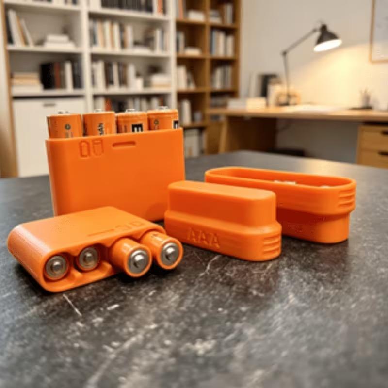4 Slots AA Battery Storage Box - Battery Case Storage 评论和价格