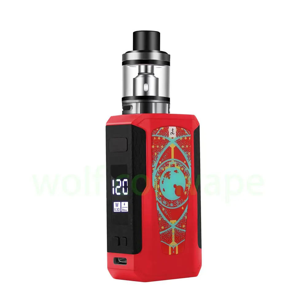 120W Vaporizer Vape Mod Kit by - Vape Battery 18650 评论和价格