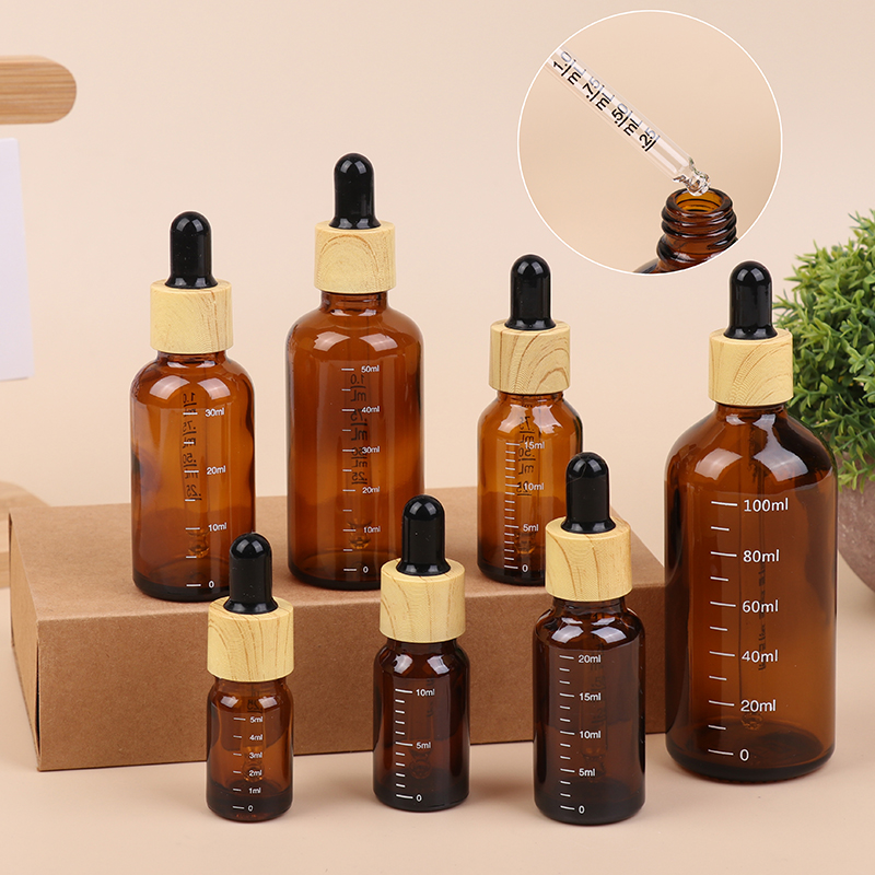 5ml to 100ml Refillable Amber  - Juice Bottle Dropper 评论和价格